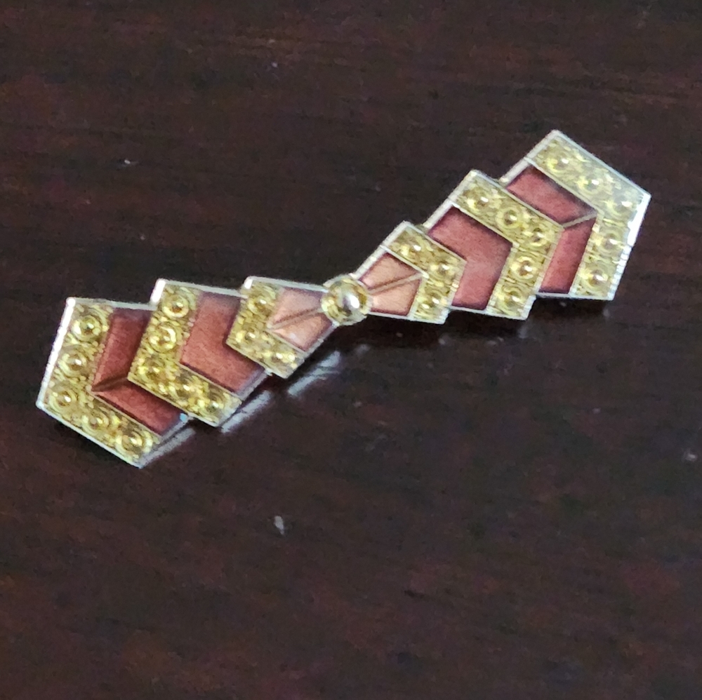 Vintage 1980's Bar Pin - Picture 3 of 7